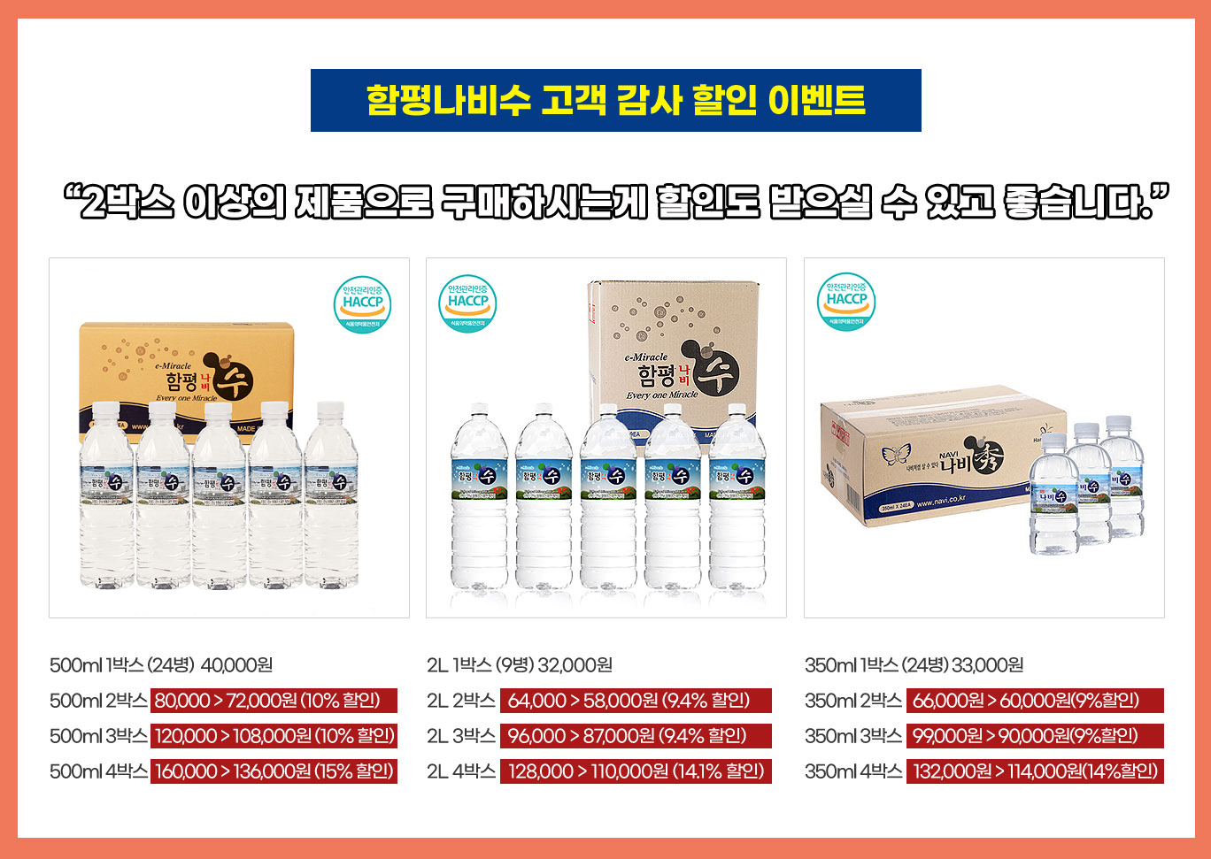 경도 250, 규소, 유황까지 건강한 물, 미네랄워터 생수 함평나비수